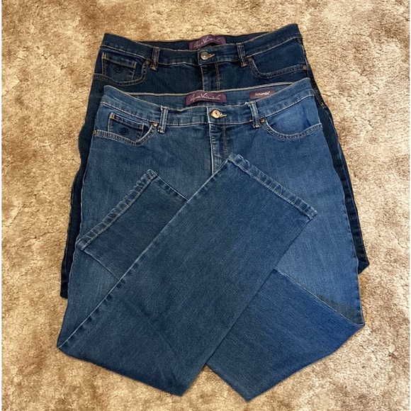 GLORIA VANDERBILT Amanda jeans 12p - Picture 6 of 8